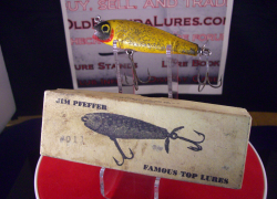 Tampa Florida Antique Fishing Lures & Jim Pfeffer Lures